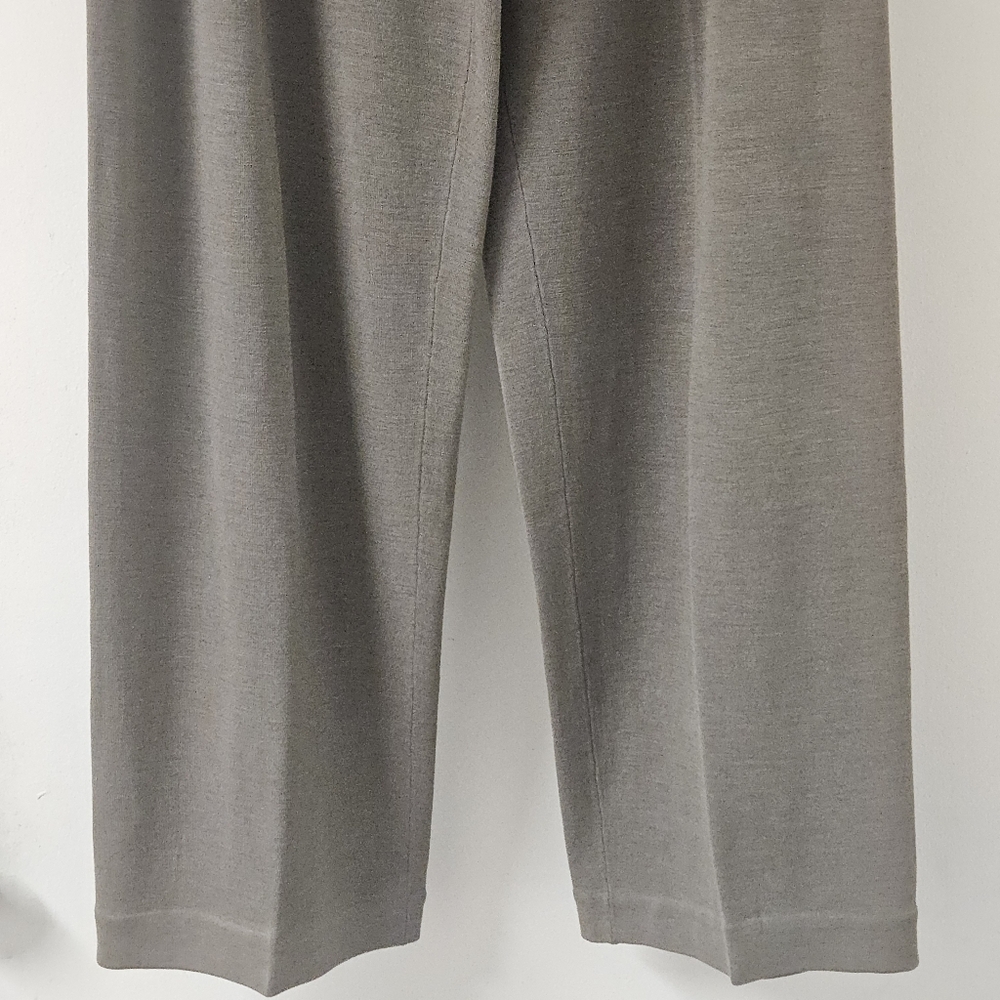 EILEEN FISHER SILK BLEND  KNIT PANTS WOMEN'S SIZE LARGE - Picture 6 of 9